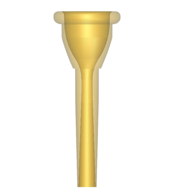 Padovani Music French Horn mouthpiece internal profile